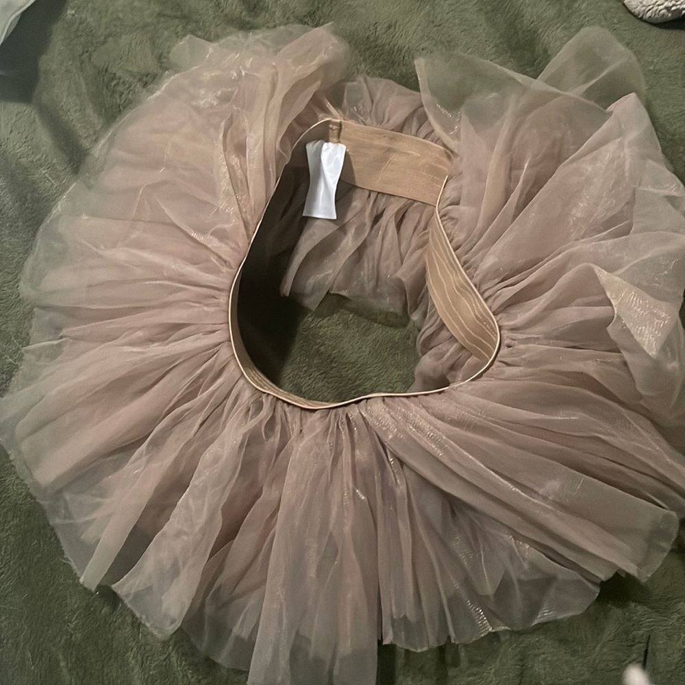 brown tutu